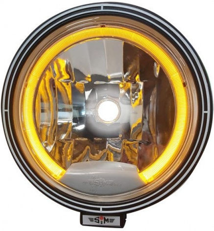 Rundς Wasserdicht Nebelscheinwerfer Auto LED 12 / 24V 100W mit Gelb Beleuchtung 1Stück