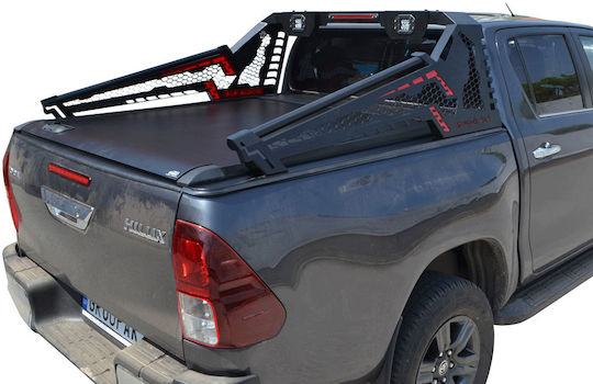 GroupAK Roll Bar Καρότσας Αυτοκινήτου για Toyota Hilux 2016+ & 2021+ 1τμχ
