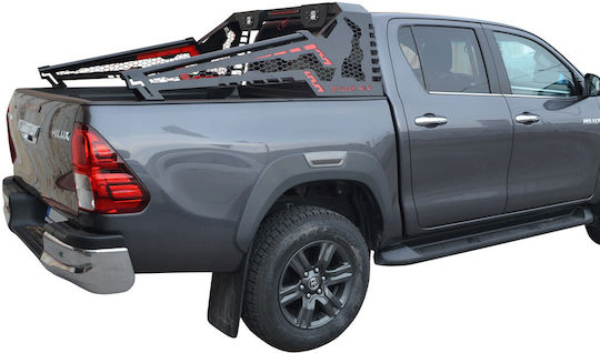 GroupAK Roll Bar Καρότσας Αυτοκινήτου για Toyota Hilux 2016+ & 2021+ 1τμχ