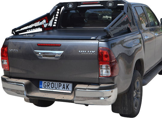 GroupAK Roll Bar Καρότσας Αυτοκινήτου για Toyota Hilux 2016+ & 2021+ 1τμχ