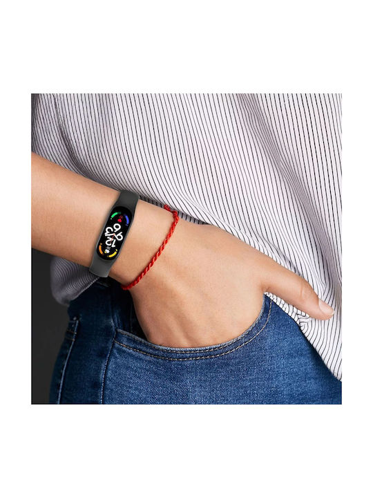 Tech-Protect Iconband Каишка Силикон с Pin Тъмносин (Xiaomi Mi Smart Band 5 / 6 / 6 NFC / 7)