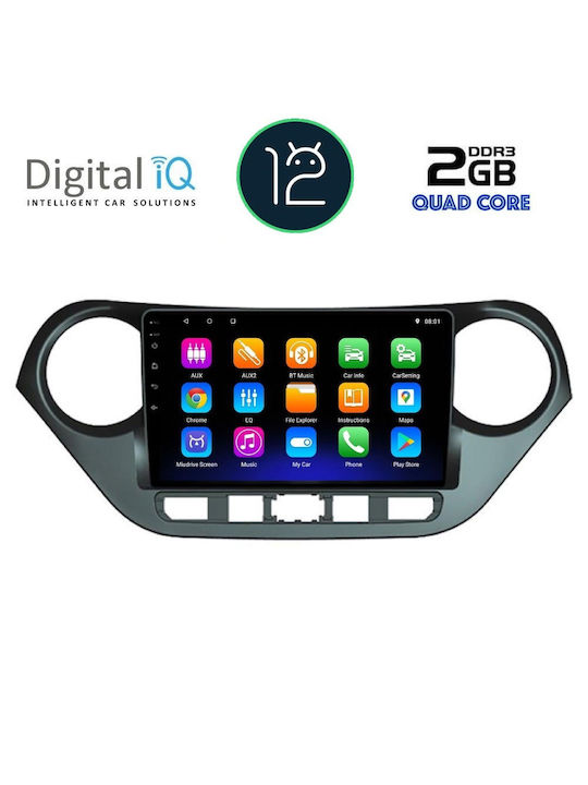 Digital IQ Car Audio System for Mini ONE Audi A7 Hyundai i10 2014-2020 (Bluetooth/USB/AUX/WiFi/GPS) with Touchscreen 9"