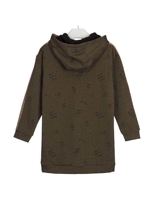 Losan 124-7001AL Sweatshirt Kids Dress Long Sleeve Khaki