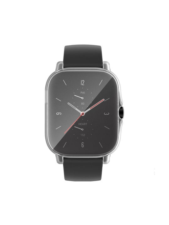 Full Cover Plastikhülle in Transparent Farbe für Amazfit GTS 3