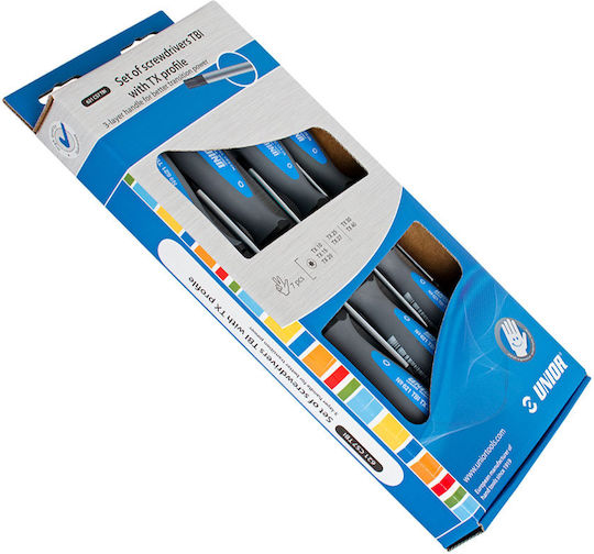 Unior 621CS7TBI Set 7 Screwdrivers