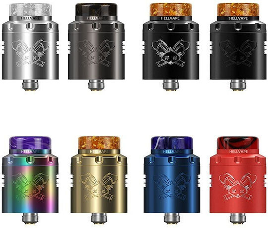 Hellvape Dead Rabbit V3 RDA 6.5ml 24mm Gunmetal Carbon Fiber