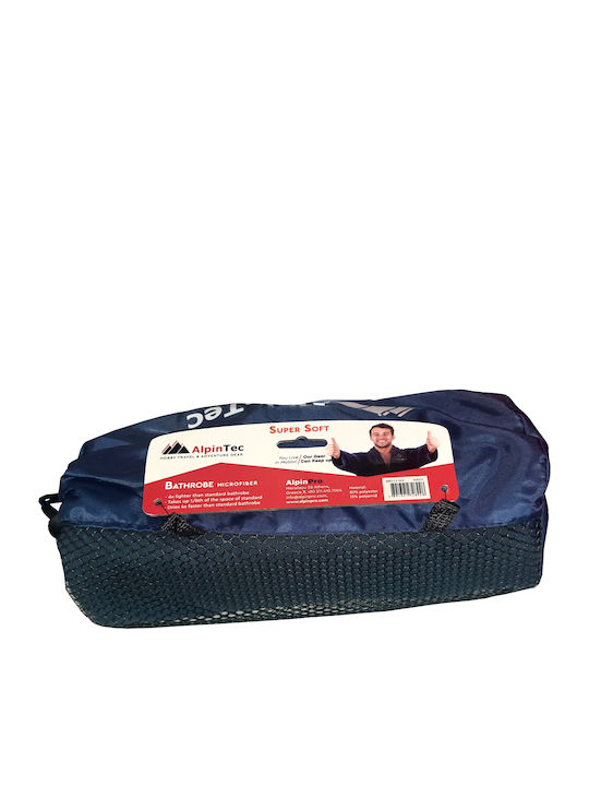 AlpinPro Nemo Swimming Bathrobe Blue Microfiber BRSL-NV