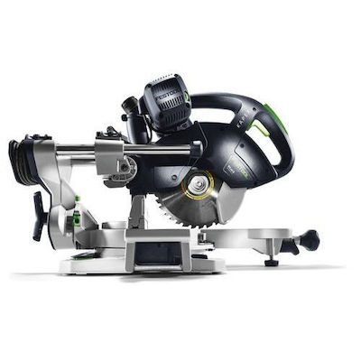 Festool KS 60 E-Set Miter Säge Schiebe mit Leistung 1200W & Sägeblattdurchmesser 216mm