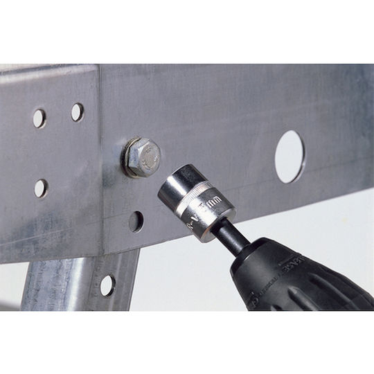 Wolfcraft Adaptor cu Priză HEX și Ieșire 1/4''