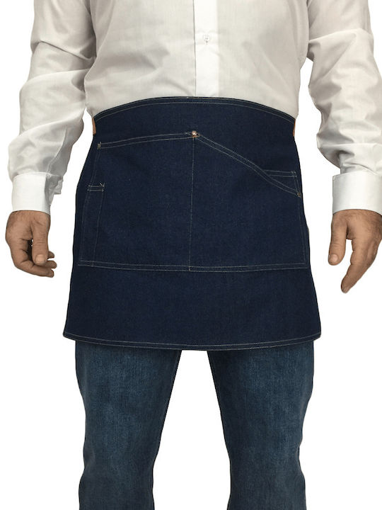 Roly Dacosta Jeans Food Service Apron Blue DE9127