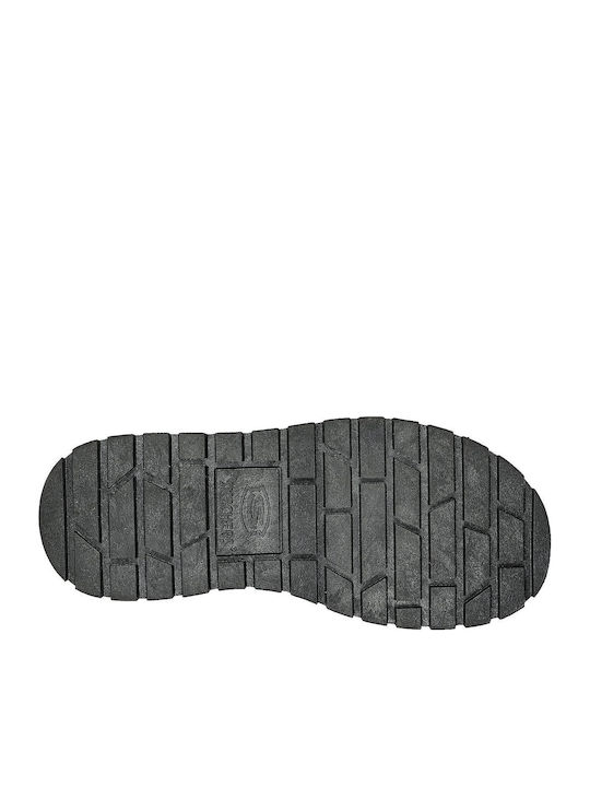 Jammers Leder Flache Damen Sandalen Flatforms Weiße