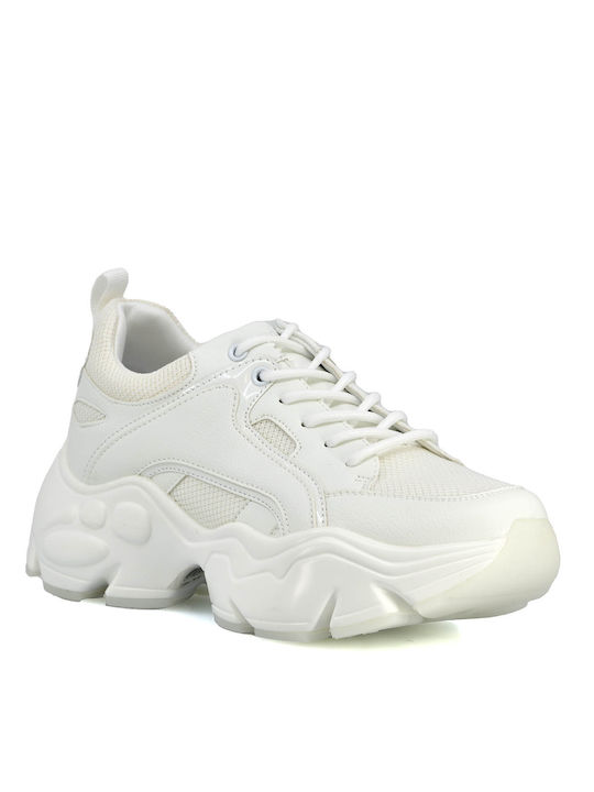 Seven Chunky Sneakers White