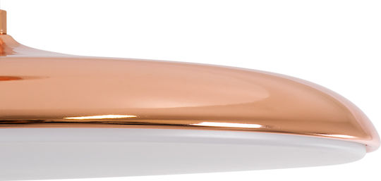 GloboStar Baron Ceiling Light Copper LED with Adjustable Warm to Cool White Light Bell 40x40cm