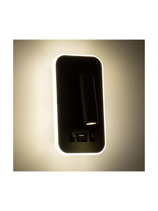 GloboStar Lady-o Monos LED Alb Natural Spot în Culoare Gri