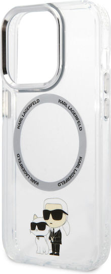 Karl Lagerfeld IML NFT Karl&Choupette Back Cover Σιλικόνης Διάφανο (iPhone 14 Pro Max)