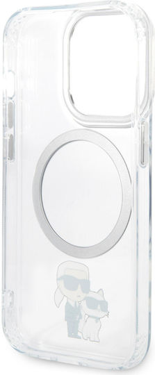 Karl Lagerfeld IML NFT Karl&Choupette Back Cover Σιλικόνης Διάφανο (iPhone 14 Pro Max)