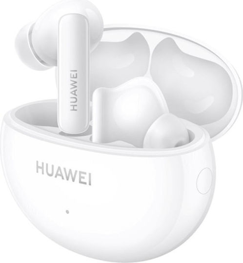 Huawei Freebuds 5i Bluetooth Handsfree Earphones with Sweat Resistance and Charging Case Ceramic White