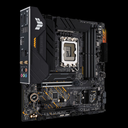 Asus TUF Gaming B660M-PLUS WiFi D4 Motherboard Micro ATX με Intel 1700 Socket 90MB1930-M0EAY0