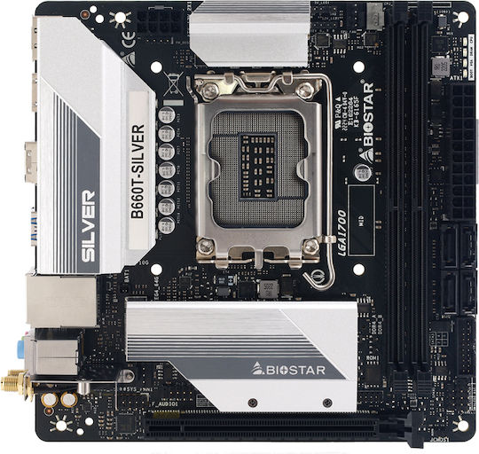 Biostar Z790A-SILVER Mainboard ATX mit Intel 1700 Sockel