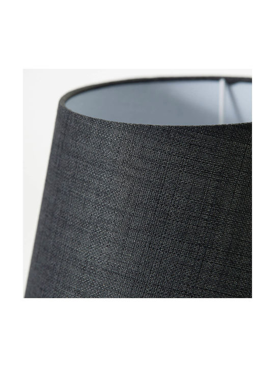 House Doctor Orga Ceramic Table Lamp for Socket E27 with Gray Shade and Base