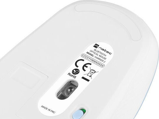 Natec Harrier 2 Wireless Bluetooth Mouse White/Blue