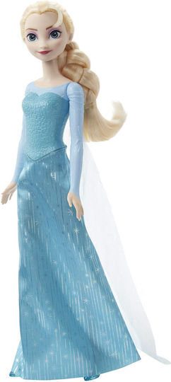 Mattel Păpușă Frozen Elsa Rochie Albastru-Deschis-Verde pentru 3+ Ani 30cm
