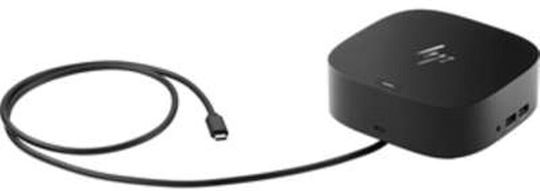 HP G5 USB-C Docking Station with HDMI/DisplayPort 4K PD Ethernet and Support for 2 Monitors Black