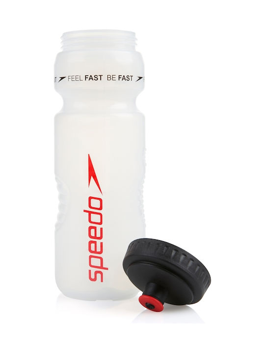 Speedo Water Bottle Спортно Бутилка Пластмаса 800мл Бял