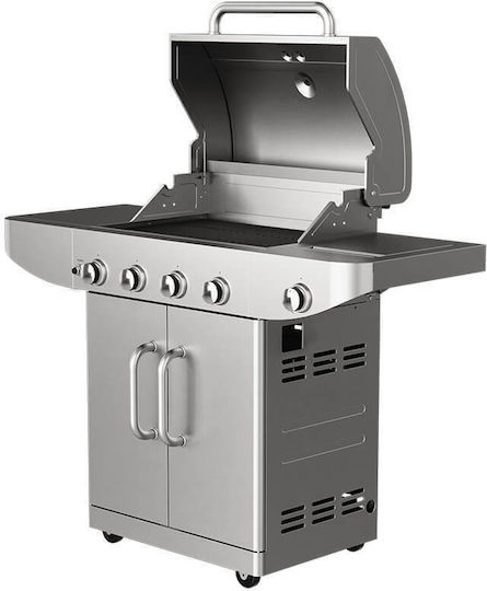 Teka Gourmet 4100 G Gasgrill Rost 44.5cmx65.5cmcm mit 2 cm 3.22kW und Seitenbrenner