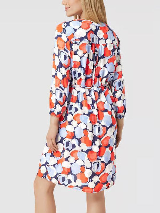 Rochii De Vară Pentru Femei Mini Rochie Cu Model Floral Navy