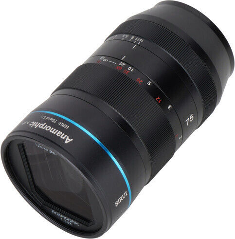 Sirui Crop Φωτογραφικός Φακός 75mm f/1.8 1.33x Anamorphic Standard Zoom για Micro Four Thirds (MFT) Mount Μαύρος
