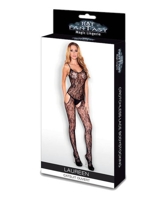 Hot Fantasy Laureen Sexy Bodystocking Black