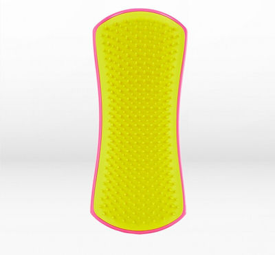 Tangle Teezer Pet Teezer Detangling Perie Mare pentru diverse lungimi de păr pentru Îndepărtarea Părului Pink/Yellow