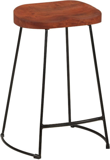 Hocker Bar Hölzernes Gavin Coffee 2Stück 45x40x63cm