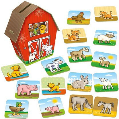Επιτραπέζιο Παιχνίδι Farmyard Families για 1-4 Παίκτες 2+ Ετών (FR) Orchard