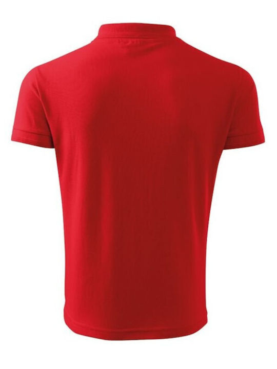 Adler Men's Short Sleeve Promotional Blouse Red 203-07