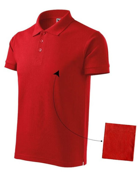 Adler Men's Short Sleeve Promotional T-Shirt Red