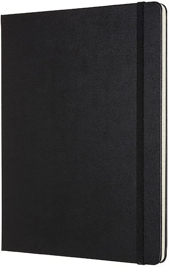 Moleskine PRO Notebook 192 Sheets with Blank Pages and Elastic Black