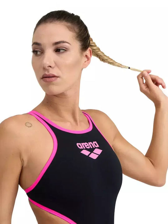 One Biglogo Athletic One-Piece Swimsuit Black