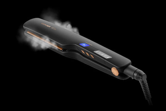 Concept VZ6010 Hair Straightener with Steam and Ceramic Plates 54W