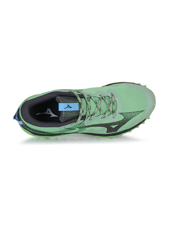 Wave Mujin 9 Sport Shoes Running Green