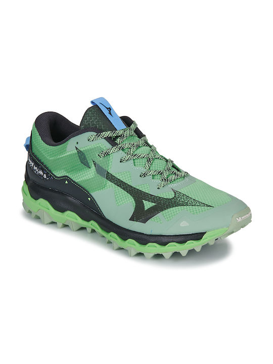 Wave Mujin 9 Sport Shoes Running Green