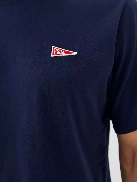 T-shirt Navy Μπλε