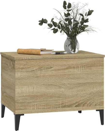 Sonoma M60xB44.5xH45cm Rechteckiges Zentral Kaffeetisch Aus Holz mit Hebemechanismus