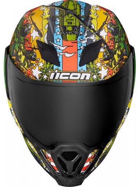 Icon Airflite Gp23 Κράνος Μηχανής Full Face ECE 22.06 1690gr με Sunvisor