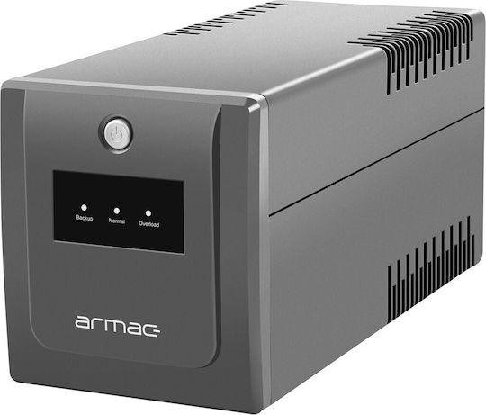 Armac H/1000E/LED UPS Line-Interactive 1000VA 650W με 4 Schuko Πρίζες