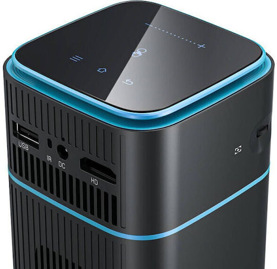 BlitzWolf BW-VT2 Mini Projector DLP Λάμπας LED με Wi-Fi και Ενσωματωμένα Ηχεία