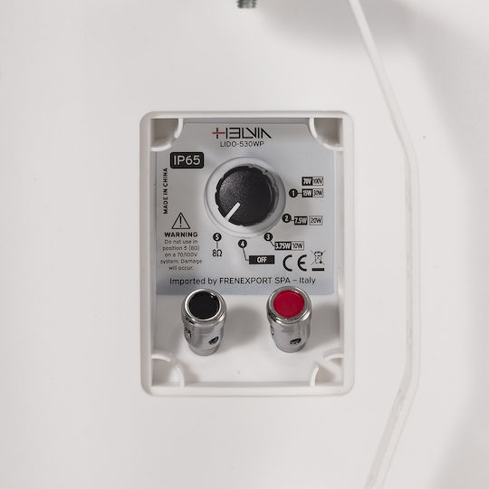 Helvia LIDO-530WP Passiv Installationslautsprecher 30W Paar Weiße