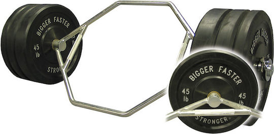 MDS Trap Bar Olympic Type Φ50mm 20kg 160cm Length with Pegs