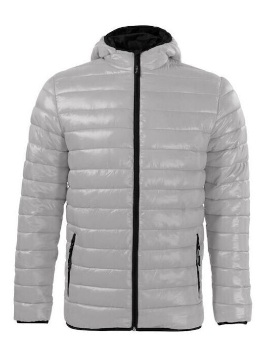 Everest M Χειμωνιάτικο Μπουφάν Puffer Γκρι